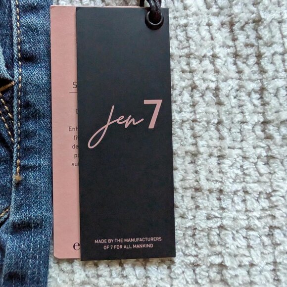 Jen7 by 7 For All Mankind Demin Pencil Skirt - Size 8 - Picture 3 of 8